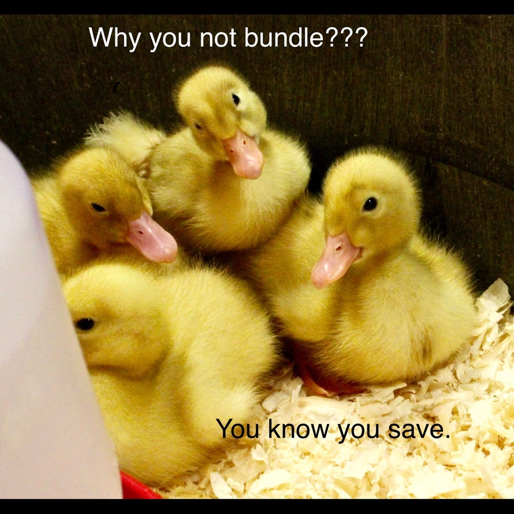 Bundle like a duckling!!